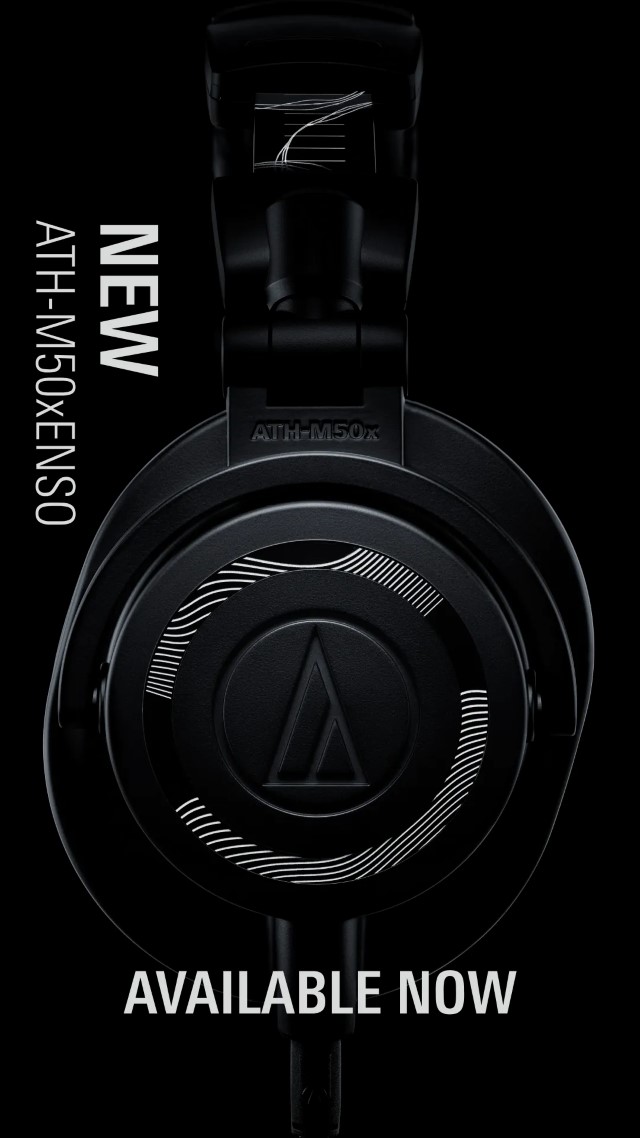Audio-Technica ATH-M50xENSO 專業(yè)監(jiān)聽耳機(jī)