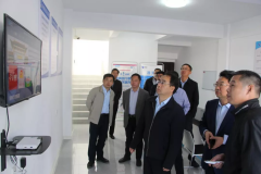 江蘇省廣電局領導到淮安調(diào)研智慧廣電鄉(xiāng)村工程建設工作